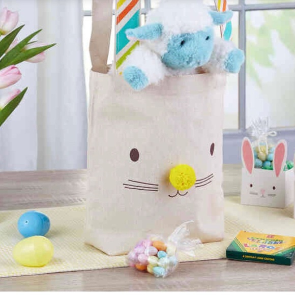 Hallmark Canvas Easter Fabric Gift Bags Set of 3 - Picture 5 of 5